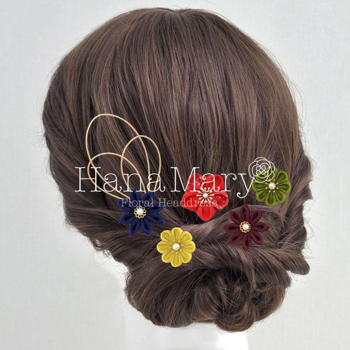 カラフルなお花をちりばめて
